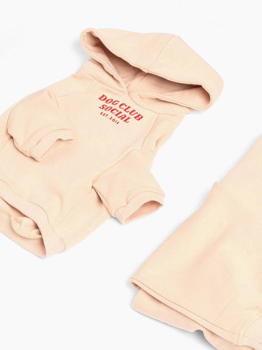 Terry Fleece Dog Hoodie Classic Front View