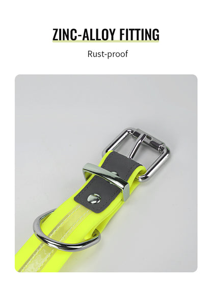 Waterproof Reflective Dog Collar Rust-proof