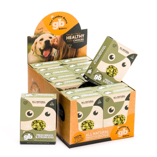 SnackPacks Natural Vegetarian Dog Treats Fresh Breath Carton