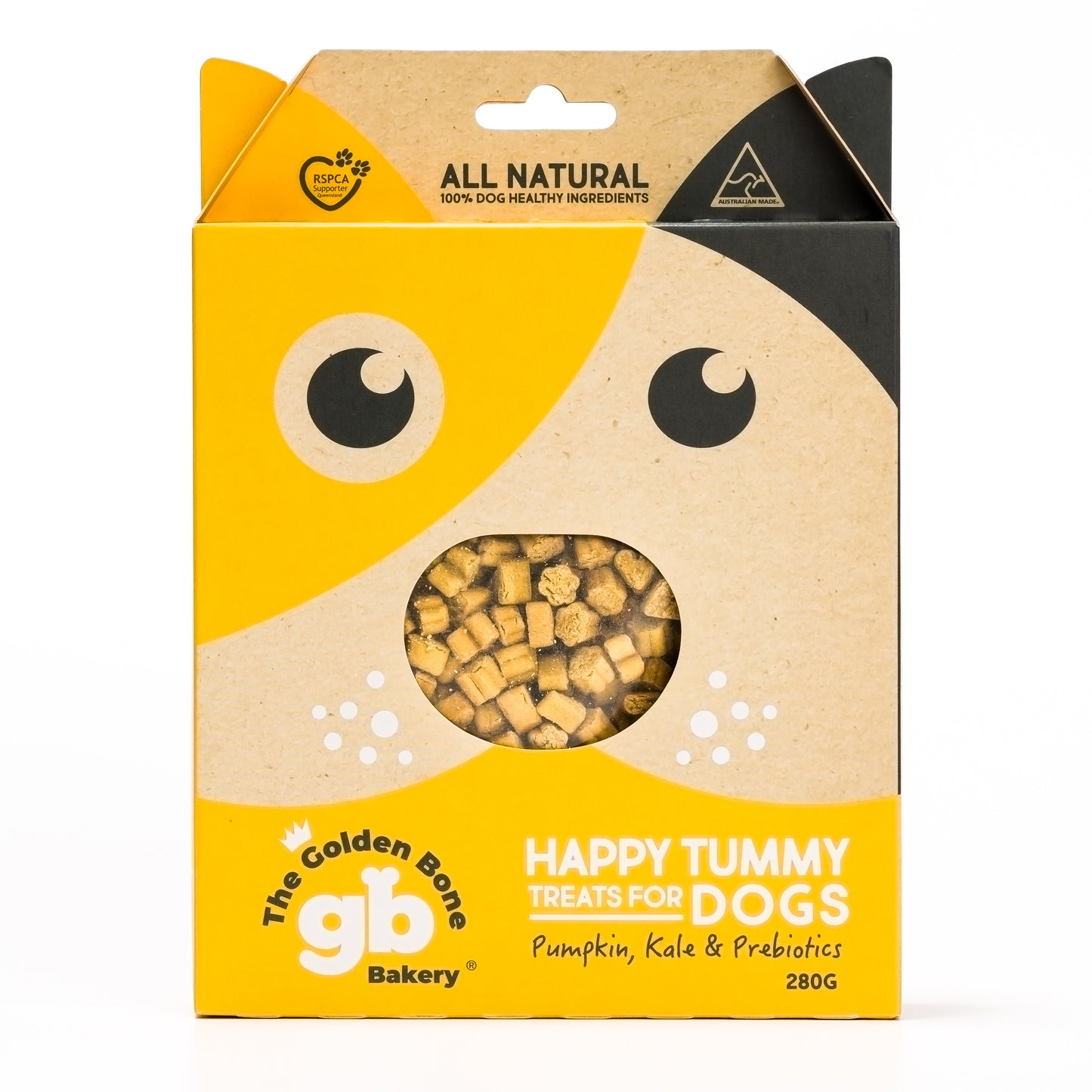 Natural Vegetarian Dog Treats Happy Tummy Front View