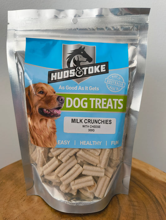Milk Crunchies Cheese Dog Treats Front View