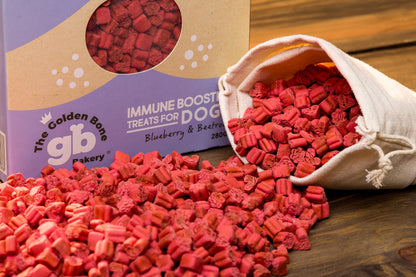 Natural Vegetarian Dog Treats Immune Booster Close