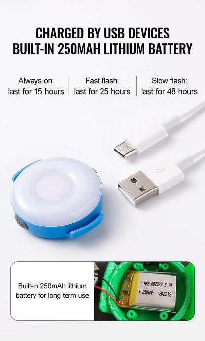 Rechargeable LED Pet Safety Light Charging