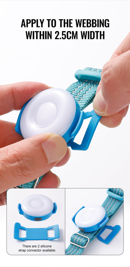 Rechargeable LED Pet Safety Light Securing