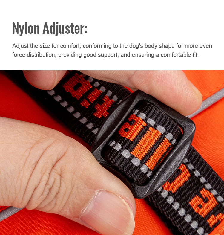 Windproof Winter Dog Coat Adjustment Details