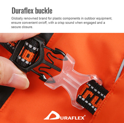 Windproof Winter Dog Coat Buckle Details