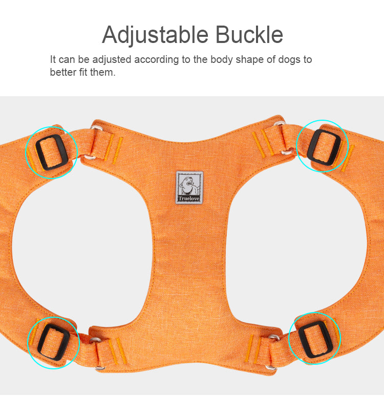Eco-Friendly Dog Harness Adjustable Buckle
