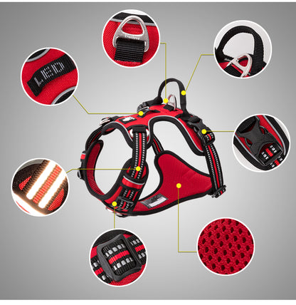 No-Pull Dog Harness Features