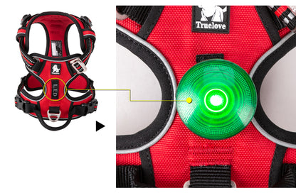No-Pull Dog Harness LED pet light