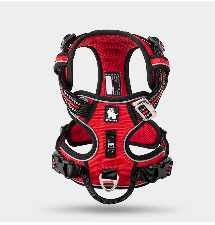No-Pull Dog Harness Red