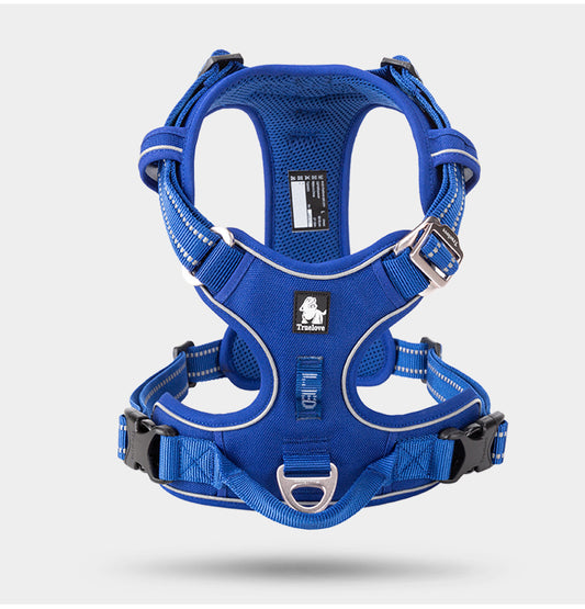 No-Pull Dog Harness Blue