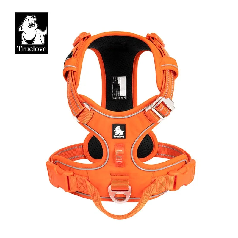 Premium No Pulling Dog Harness Orange