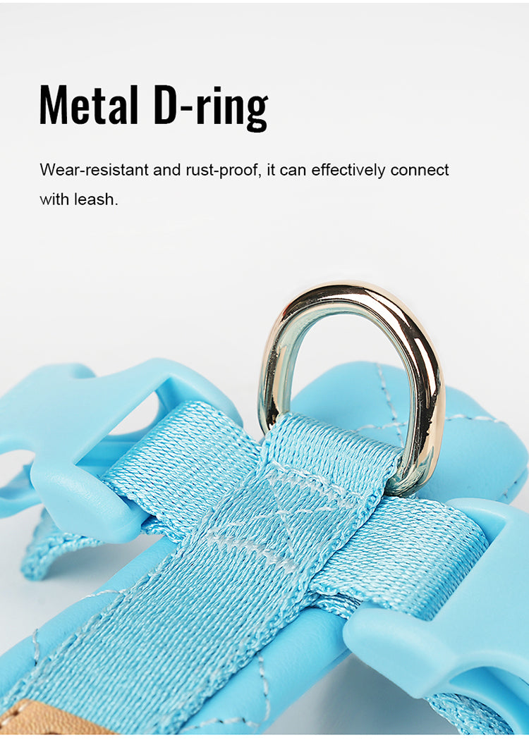 Eco-Friendly Dog Harness Leash Set D-ring