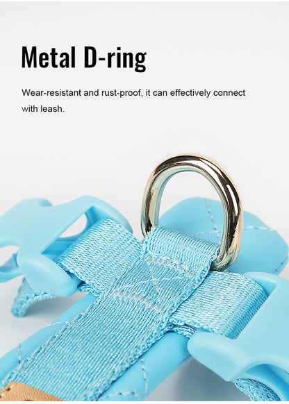 Eco-Friendly Dog Harness Leash Set D-ring