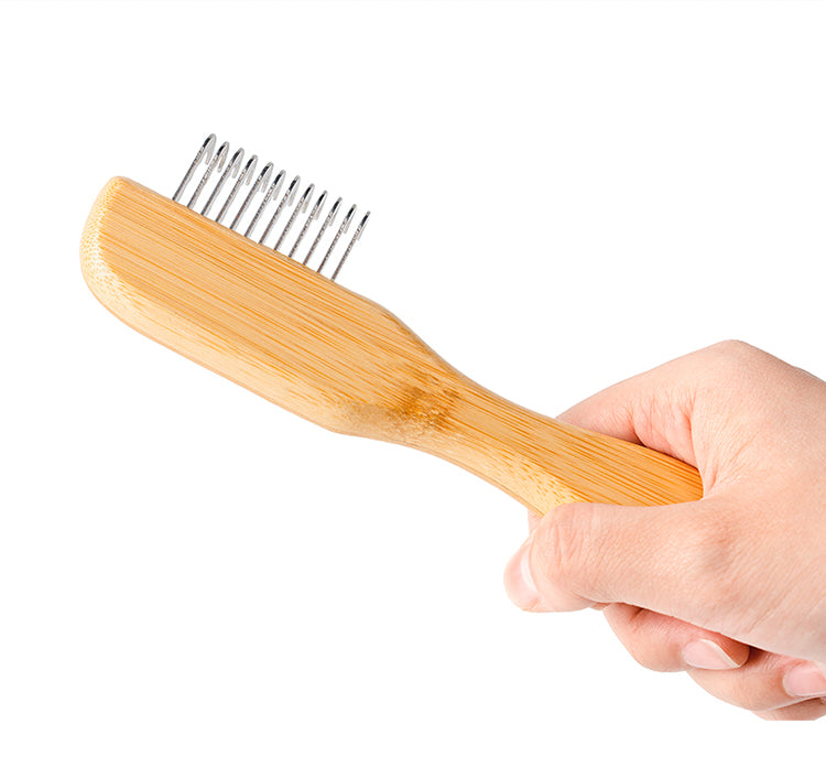 Pet Shedding Comb Dogs Cats Back View