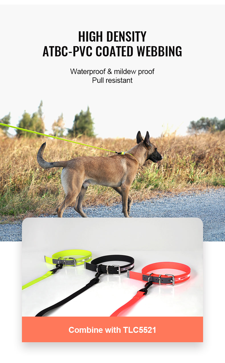Waterproof Dog Leash Colours Collars