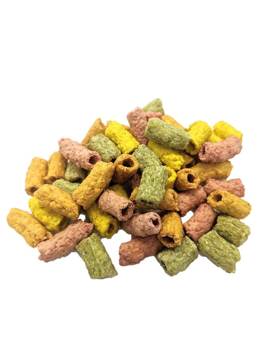 Veggie Tubes Dog Treats Close