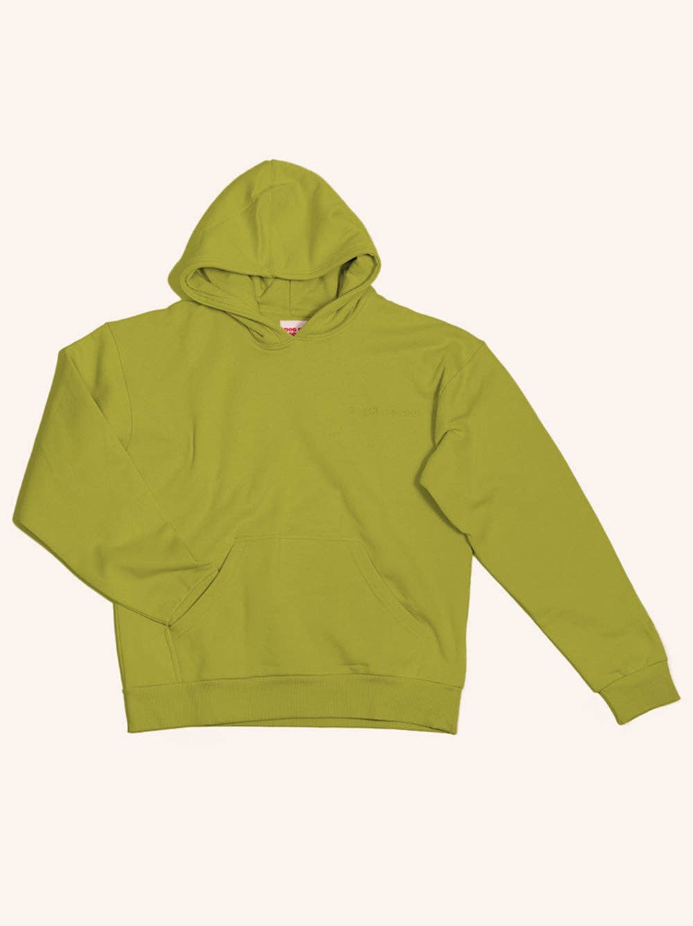 Perfect Dog Hoodie Green Human Front View