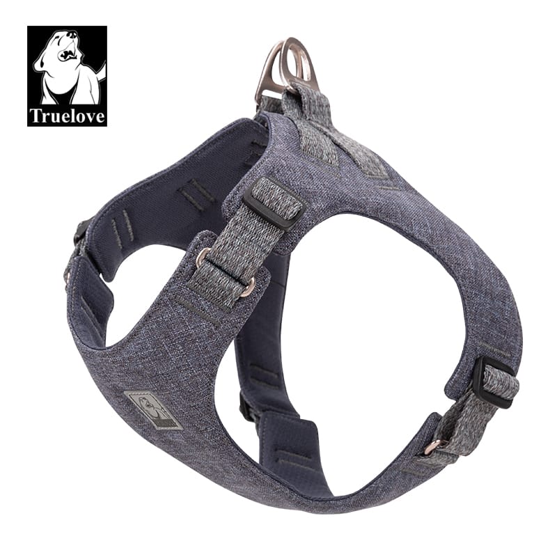 Eco-Friendly Dog Harness Grey