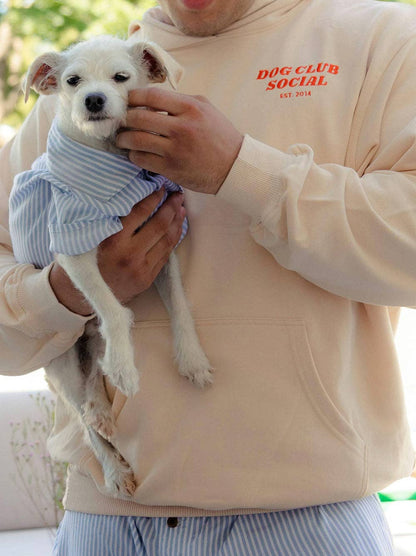 Terry Fleece Dog Hoodie Human